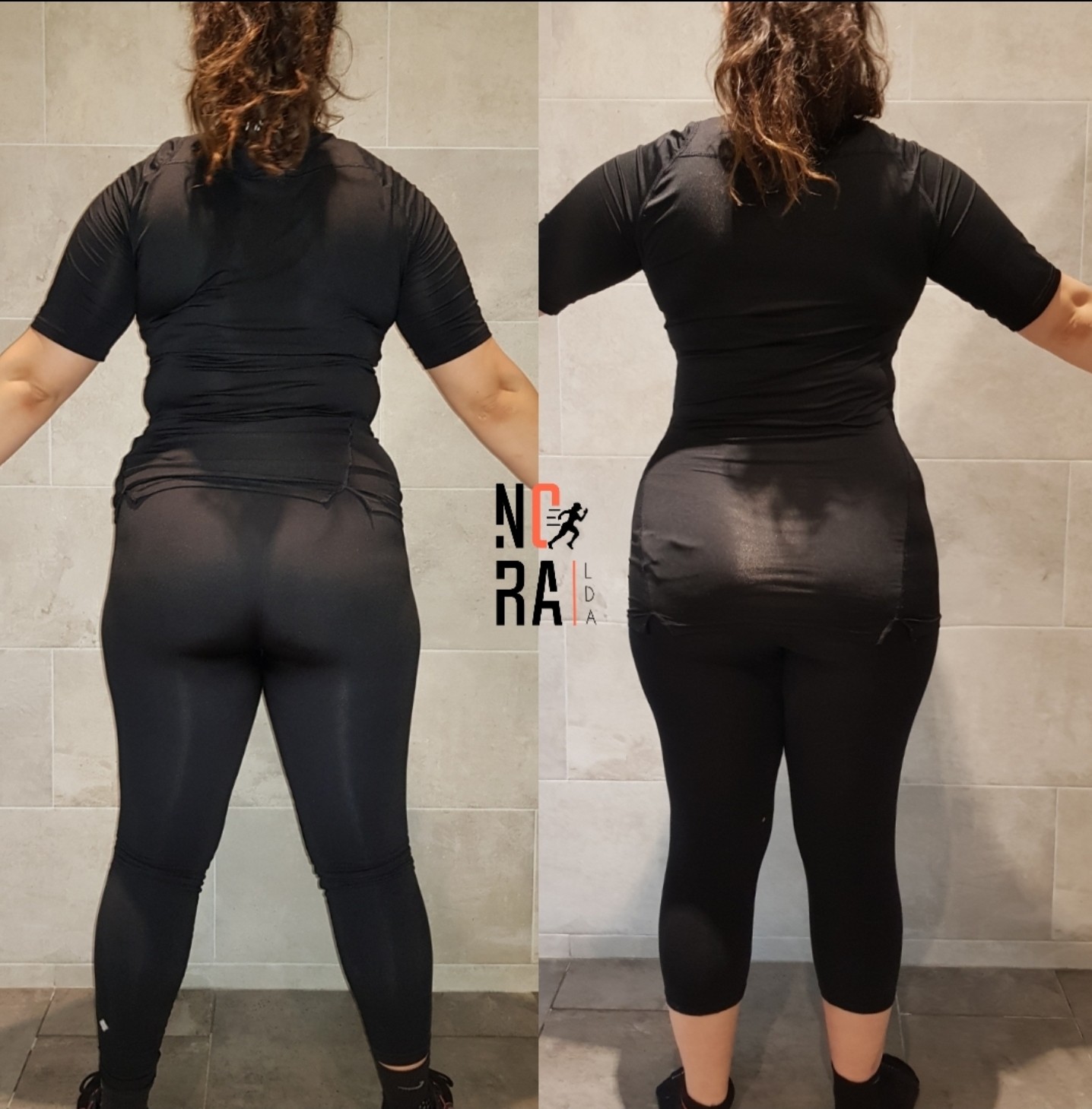 Transformation avant / après d'une cliente LDA