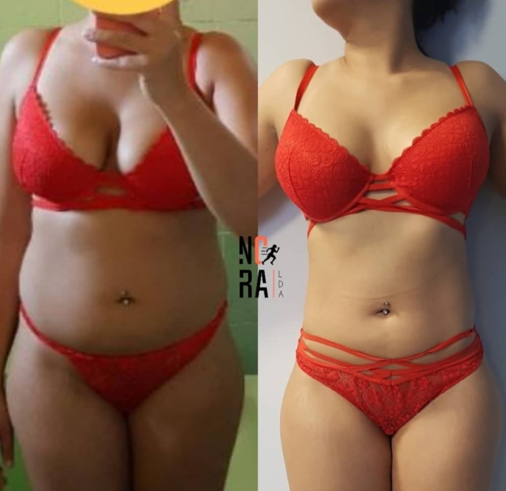 Transformation avant / après d’une cliente LDA (1)