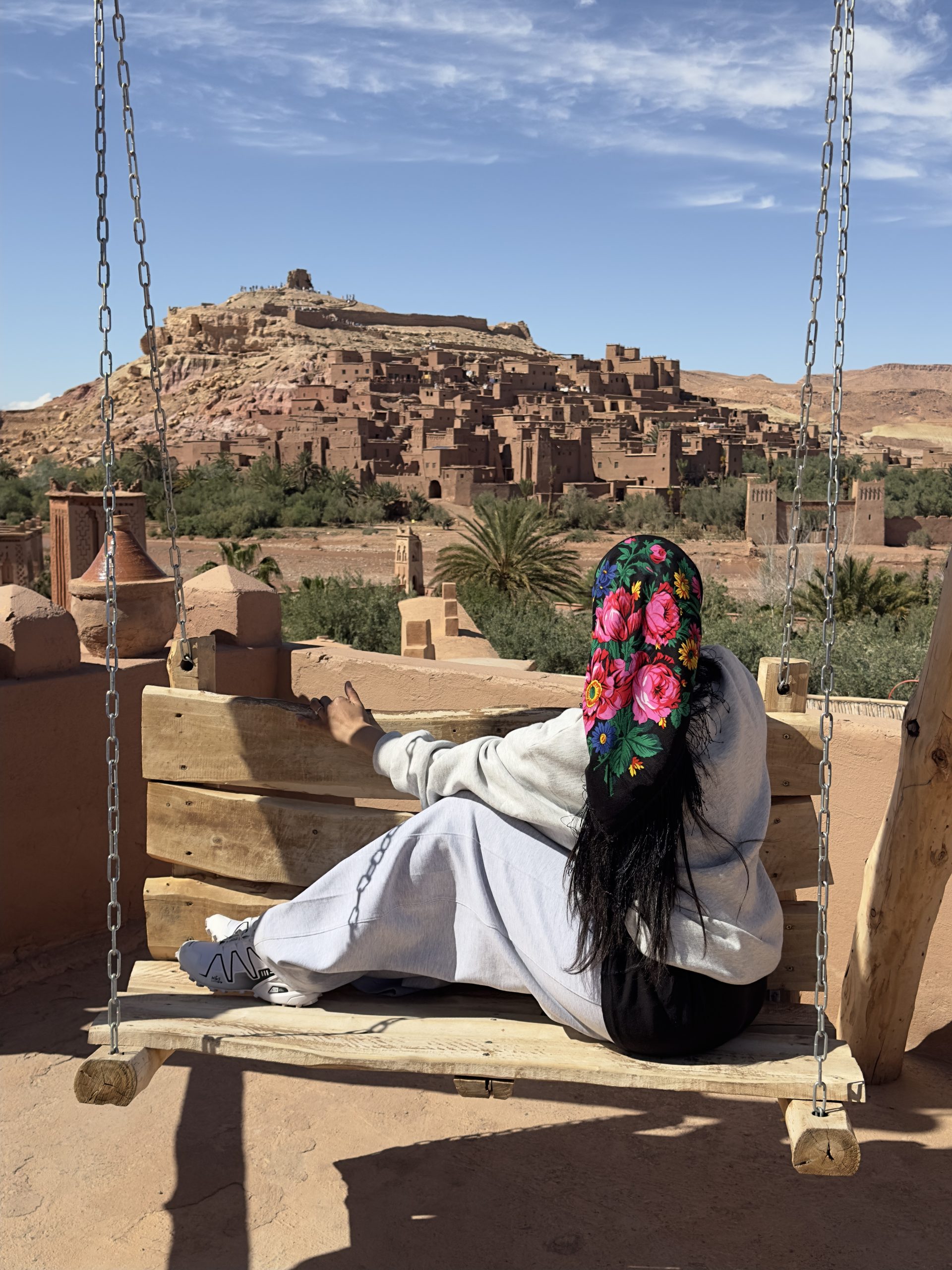 Halte dans une kasbah
